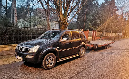 SSangyong - Rexton automentes Budapest